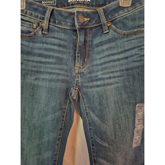 Sonoma Goods For Life Women's Medium Wash Bootcut Denim Jeans Size 6P - Picture 2 of 12